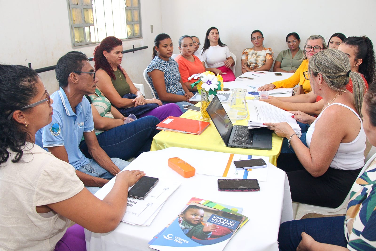 Favor considerar esse texto. Correções nas informações Governo do Tocantins realiza monitoramento do Programa Primeira Infância no SUAS/Criança Feliz em 27 municípios